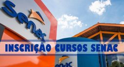 Cursos gratuitos no Senac
